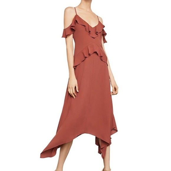 BCBGMAXAZRIA Lissa Asymmetric HandkerchiefHem Slip - Picture 2 of 3